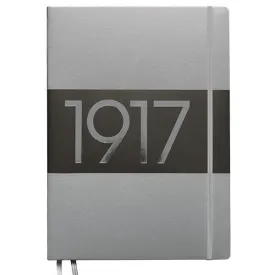 LEUCHTTURM1917 Hardcover Notebook Master Slim Silver