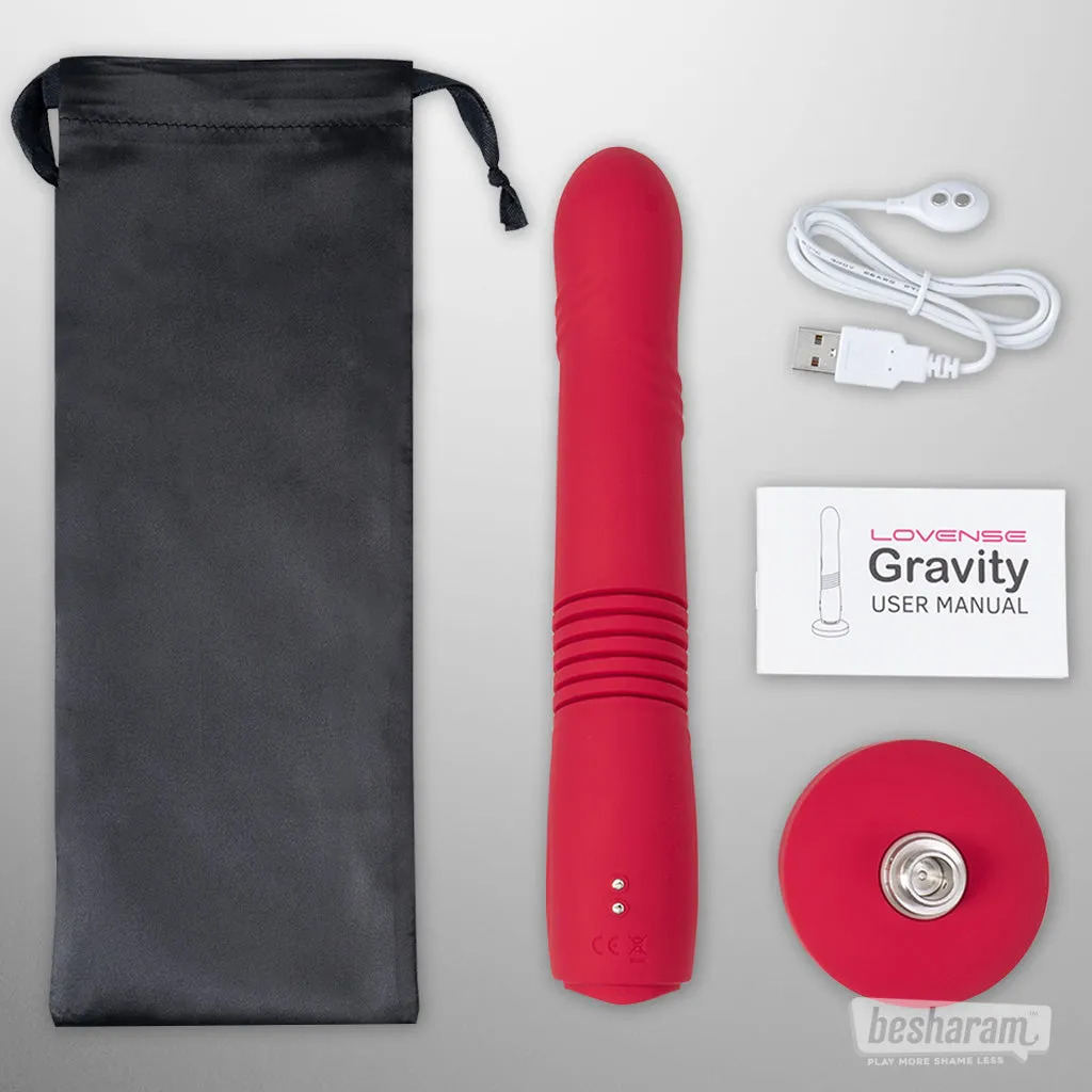 Lovense GRAVITY Smart Thrusting Dildo