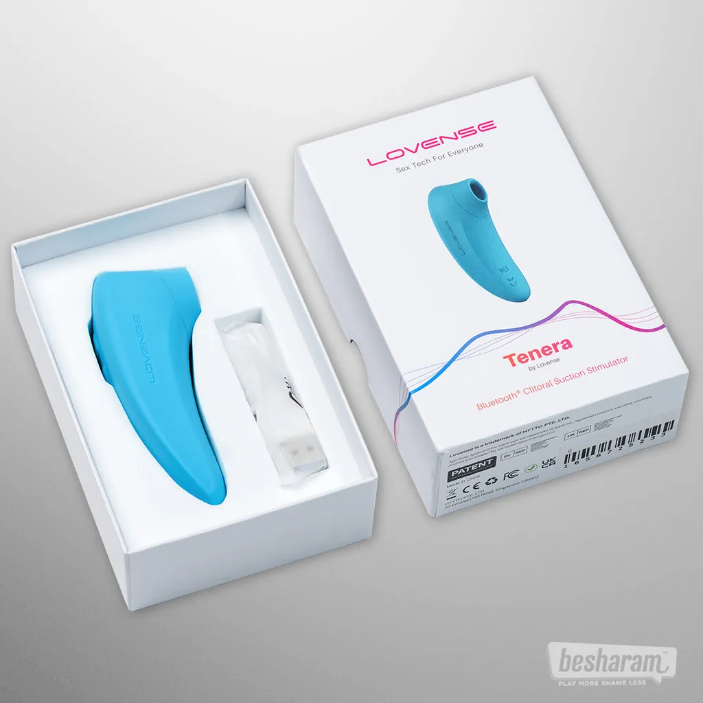 Lovense Tenera Premium Smart Clitoral Stimulator with App Control for Ultimate Pleasure