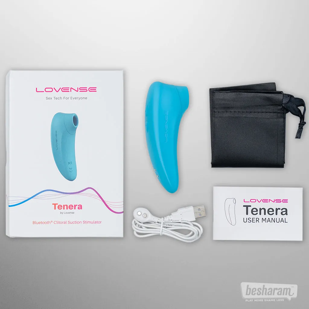 Lovense Tenera Premium Smart Clitoral Stimulator with App Control for Ultimate Pleasure