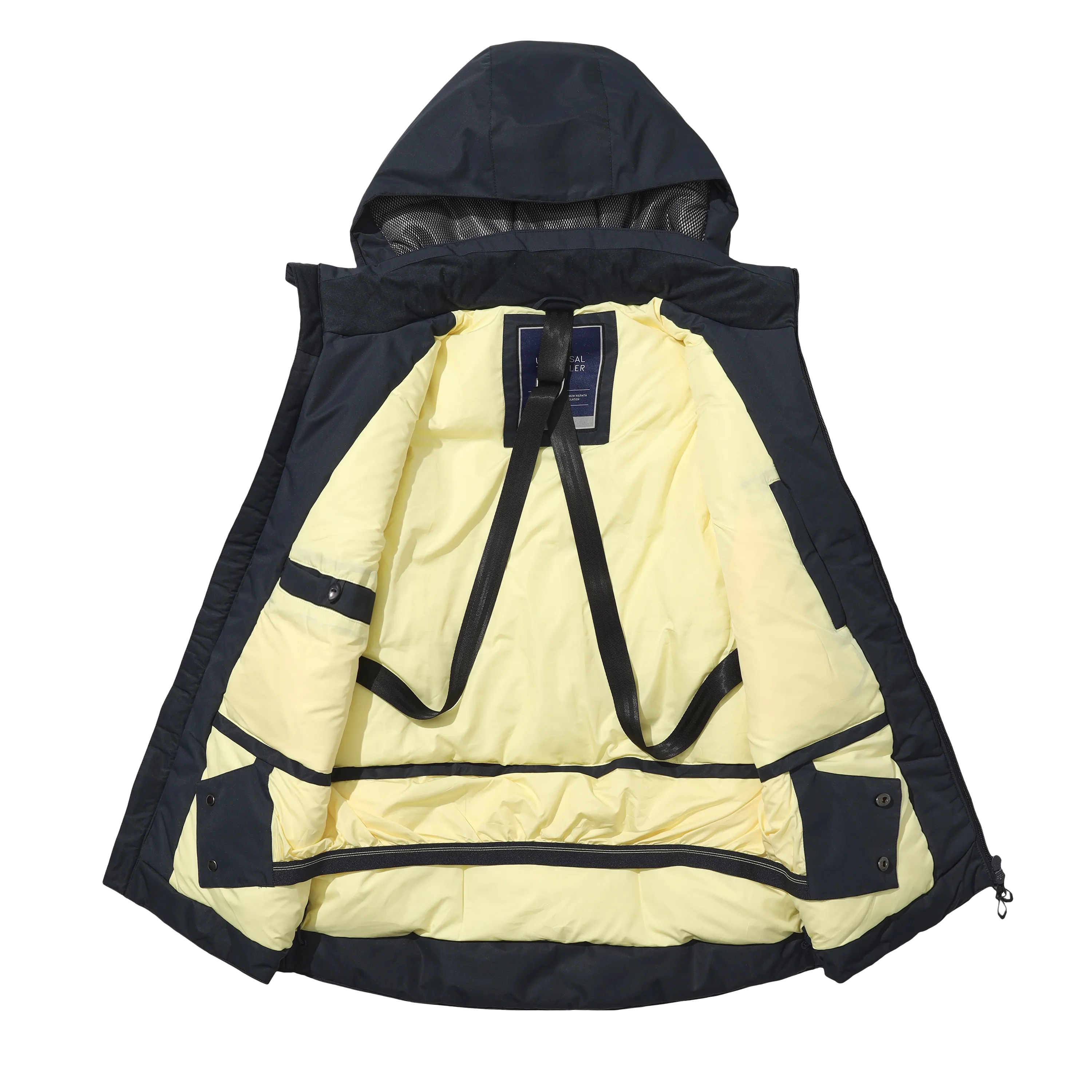 Men's Down Jacket With Internal Shoulder Strap