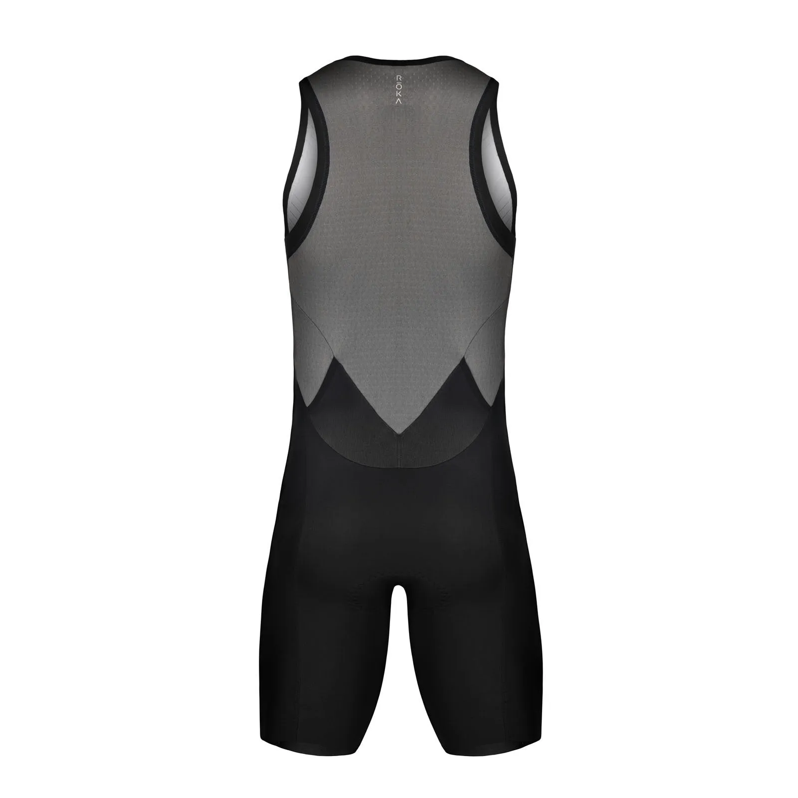 Men's Gen II Elite Aero Sleeveless Tri Suit - White/Black