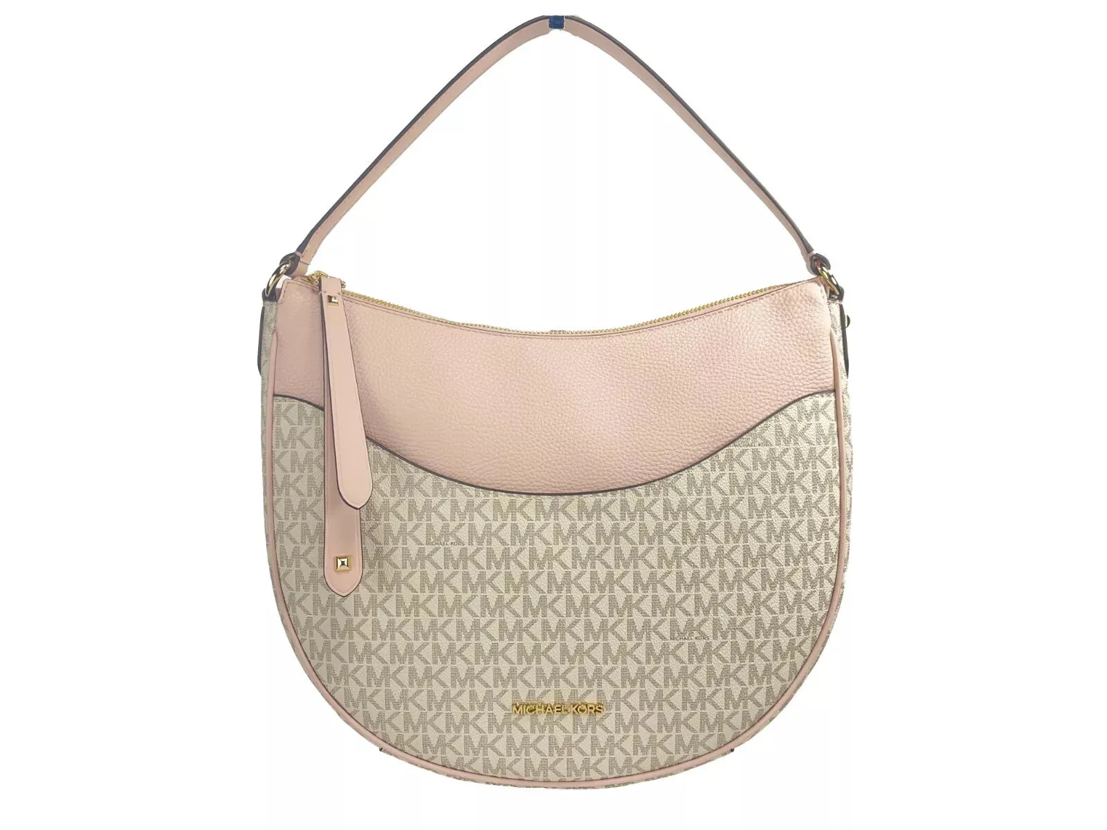 Michael Kors Dover Large Moon Crossbody Bag (Powder Blush Multi)