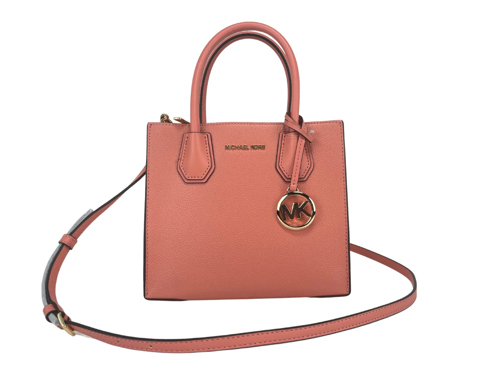 Michael Kors Mercer Medium Messenger Handbag (Sherbert)