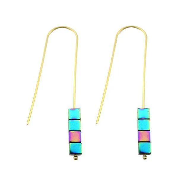 Natural Stone Earrings