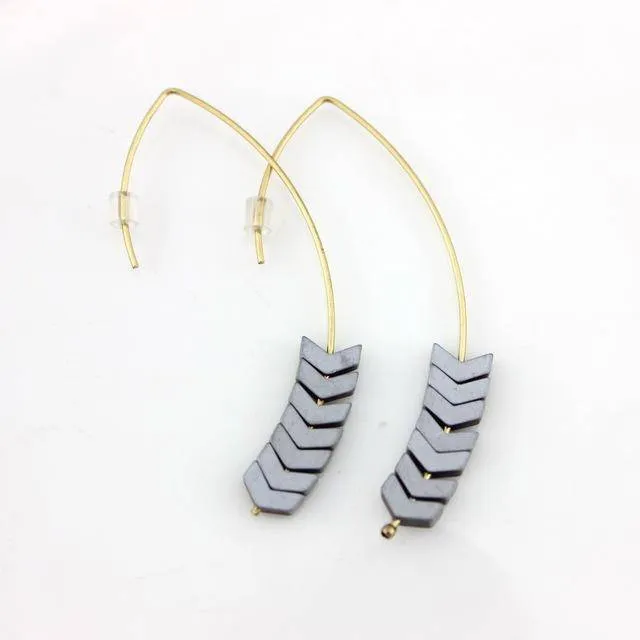 Natural Stone Earrings