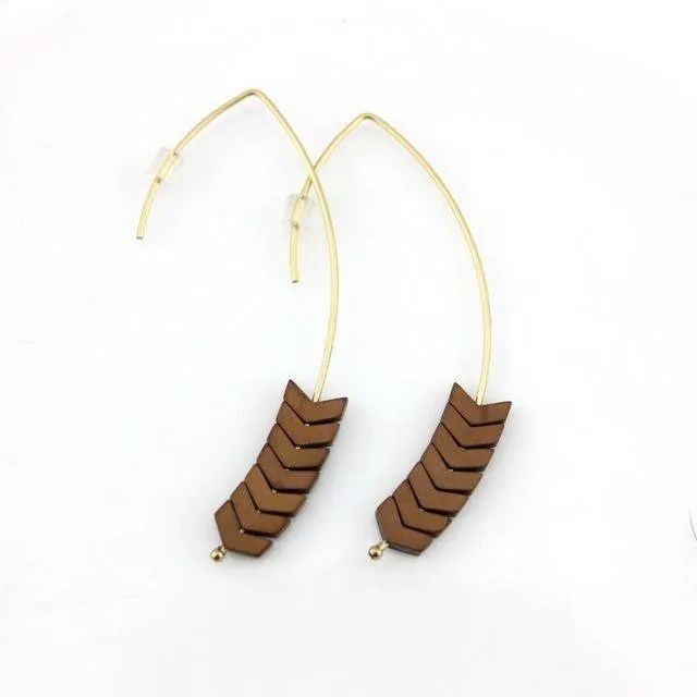 Natural Stone Earrings