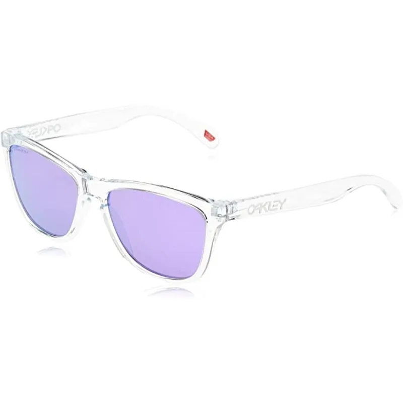 Oakley Frogskins Polished Clear W/ Prizm Violet