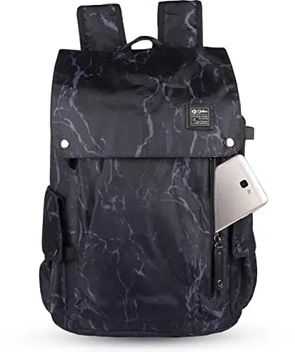 Optima Unisex Backpack for Laptop 15.6 inch Bag (Electric Black)