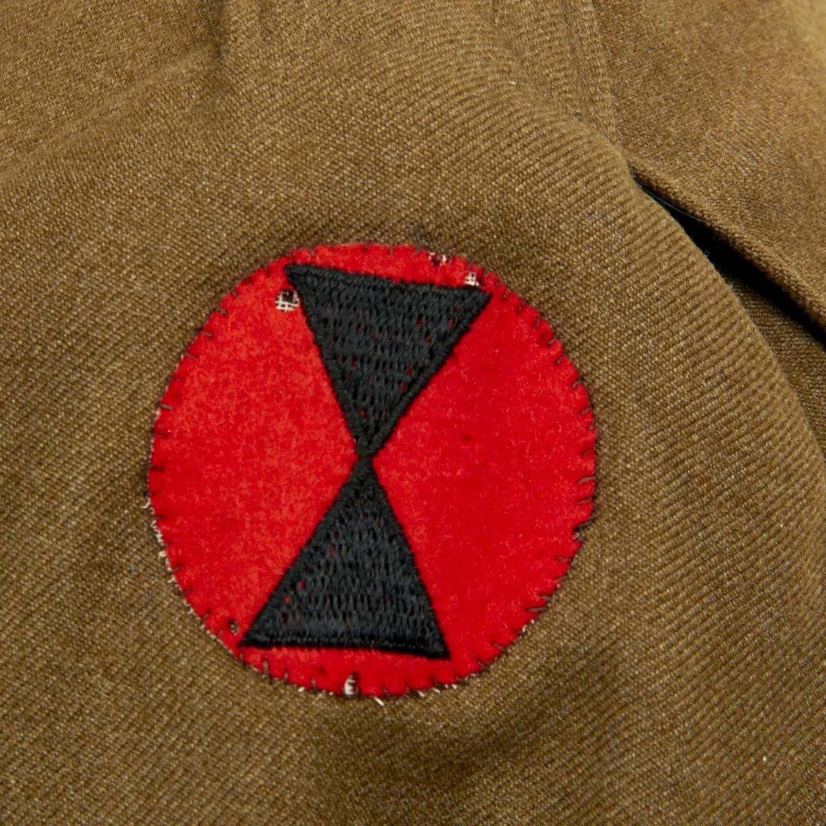 Original U.S. WWII 7th Infantry Division Military Police Named Grouping