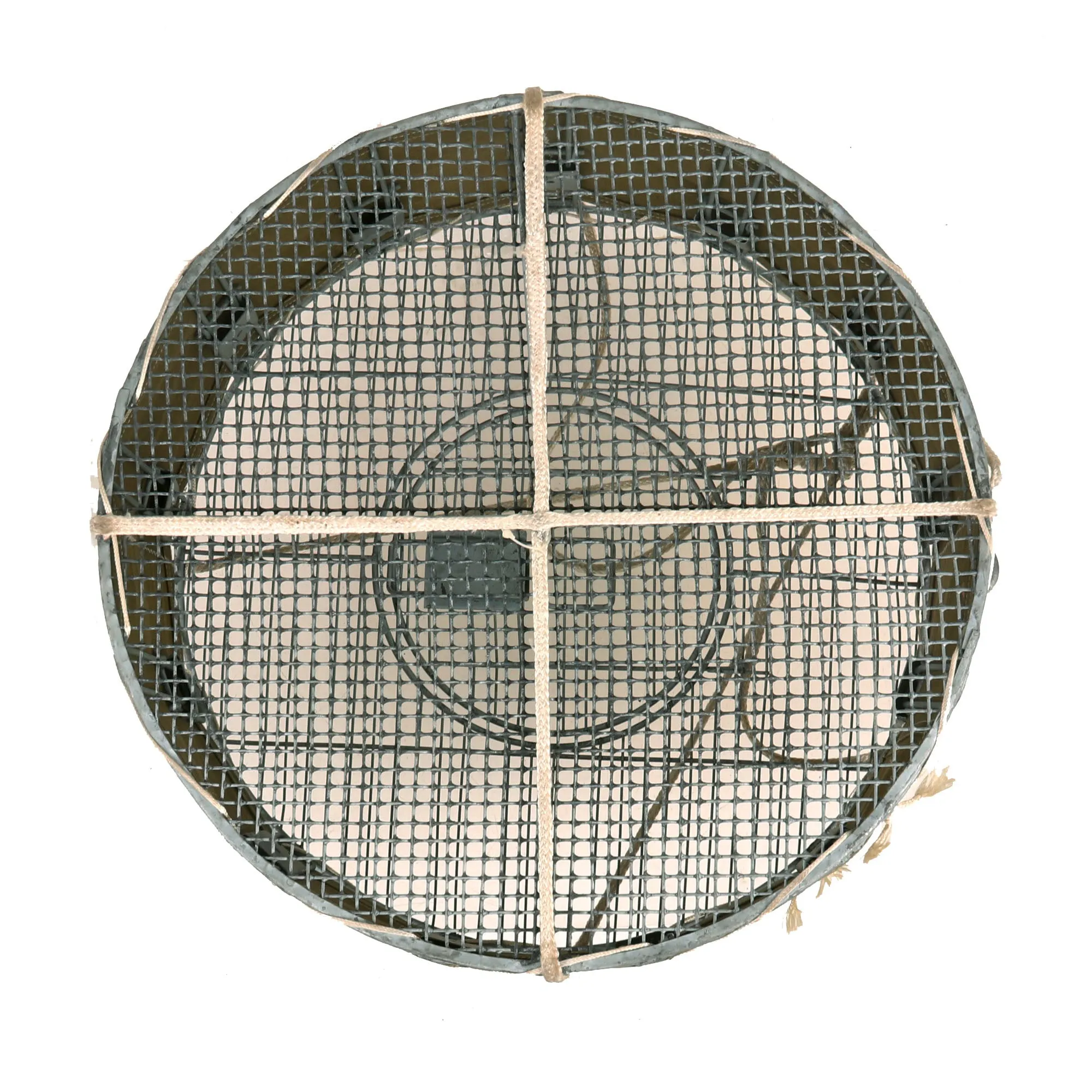 Original U.S. WWII Airborne Parachute Pigeon Cage Drop Cage Basket with Packaged Parachute