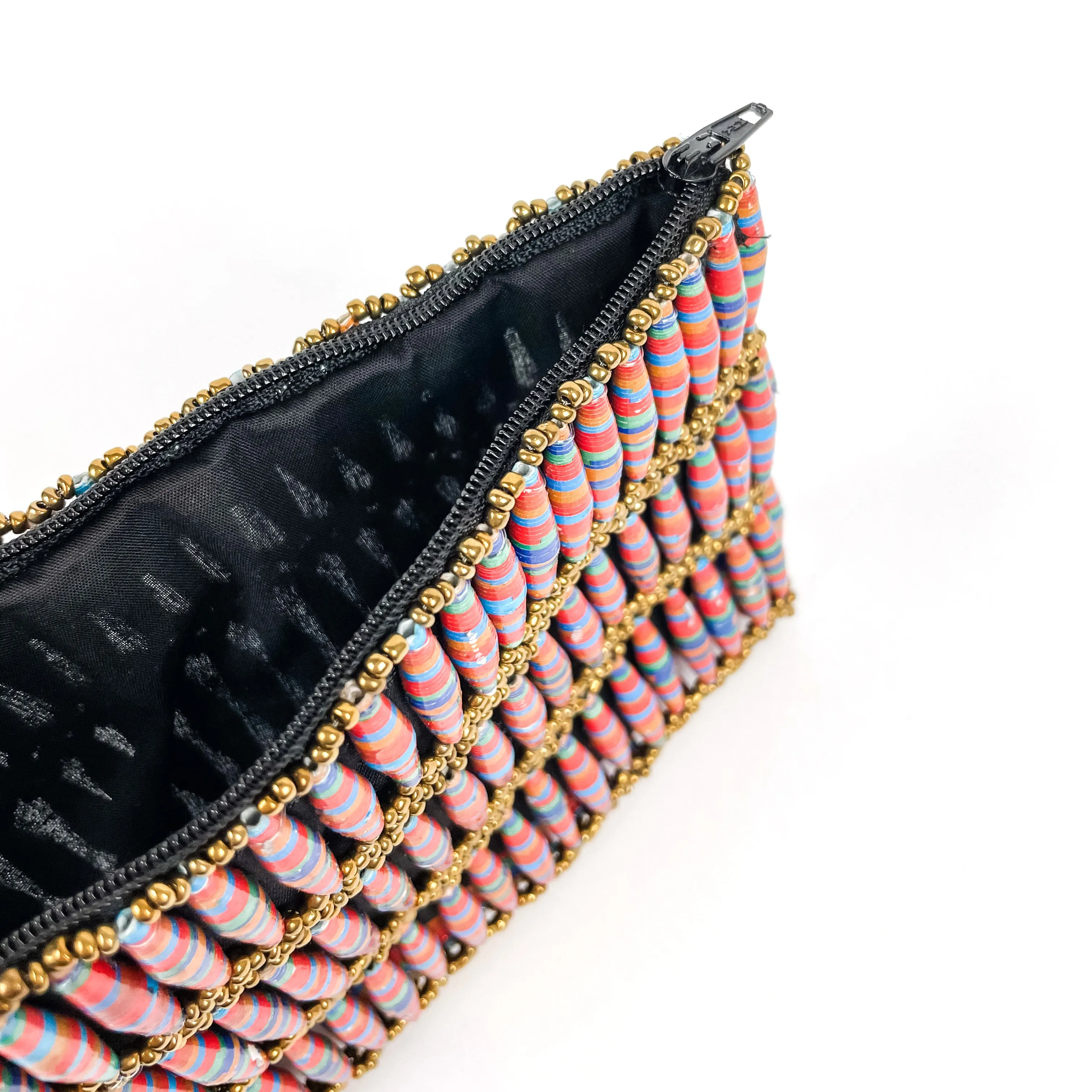 Paper Bead Clutch