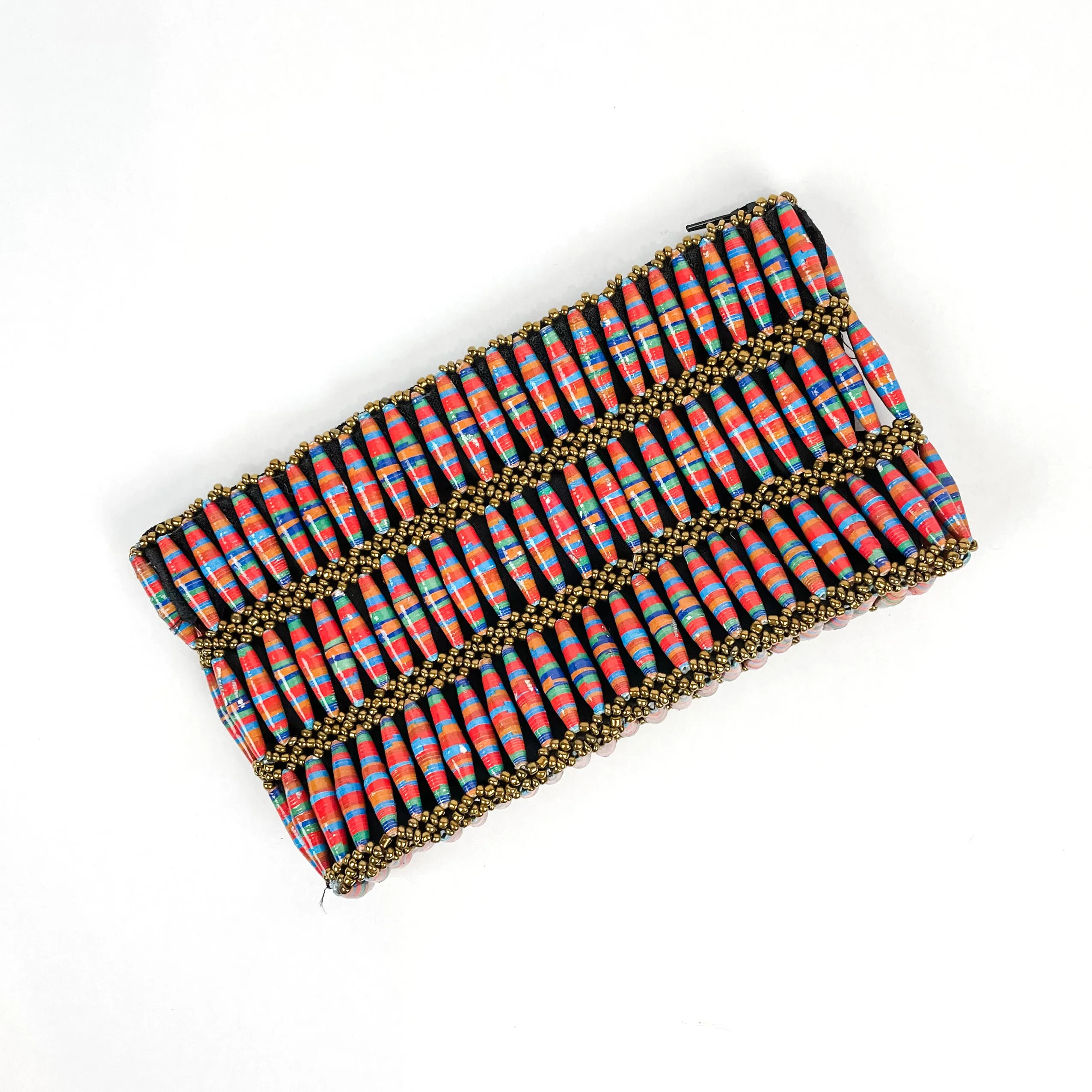 Paper Bead Clutch