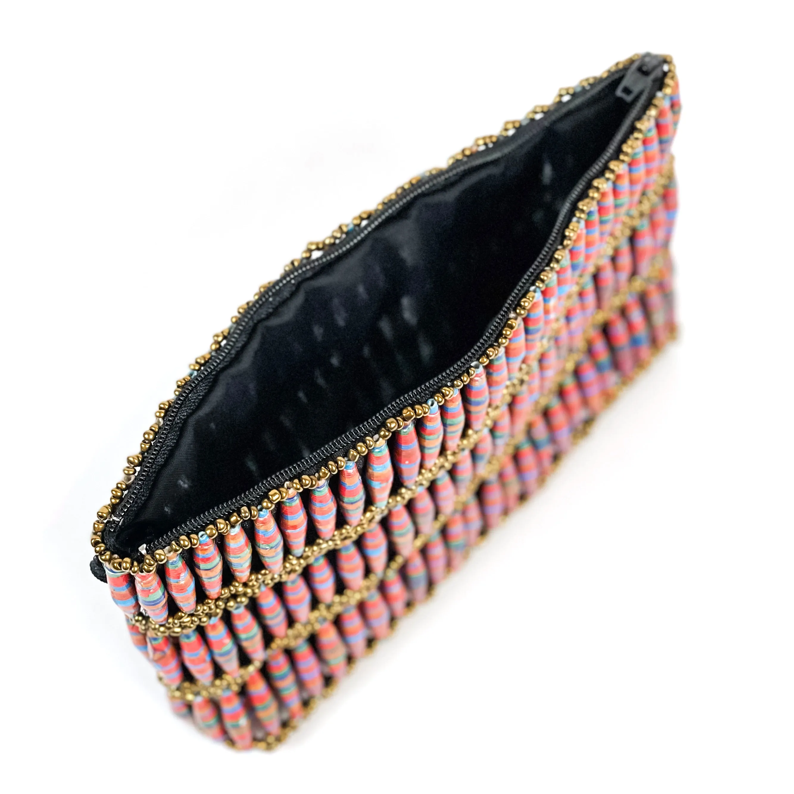 Paper Bead Clutch