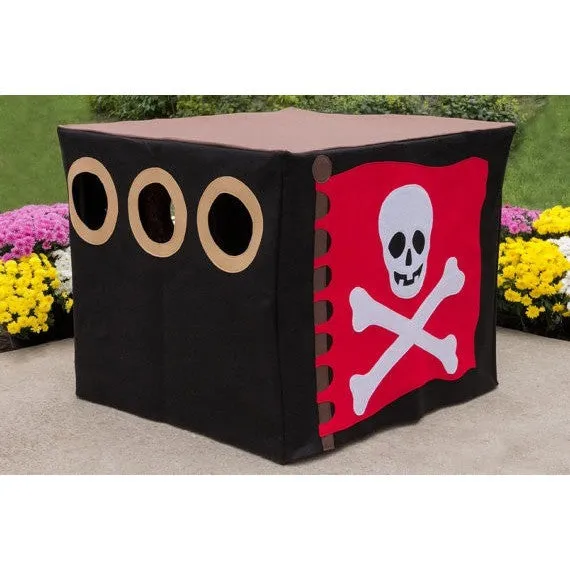 Pattern - Pirate Hideout Card Table Playhouse