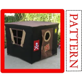 Pattern - Pirate Hideout Card Table Playhouse