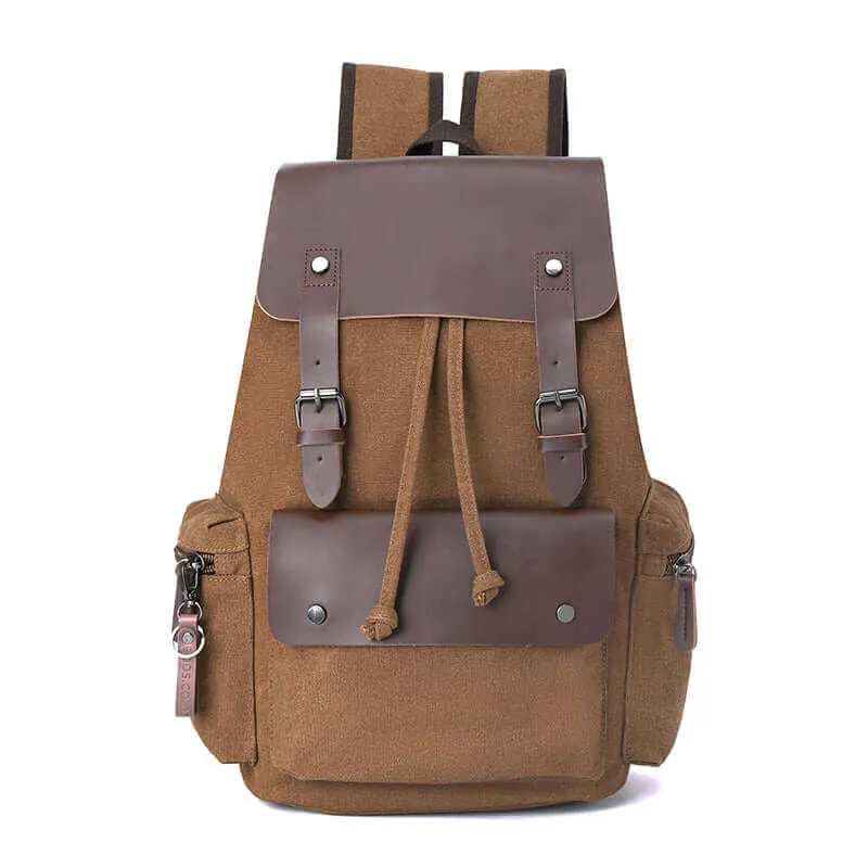 Retro Vintage Canvas Backpack 26L