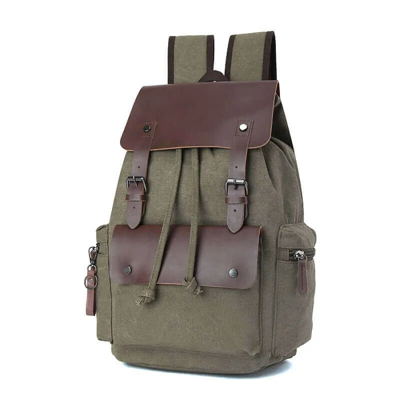 Retro Vintage Canvas Backpack 26L