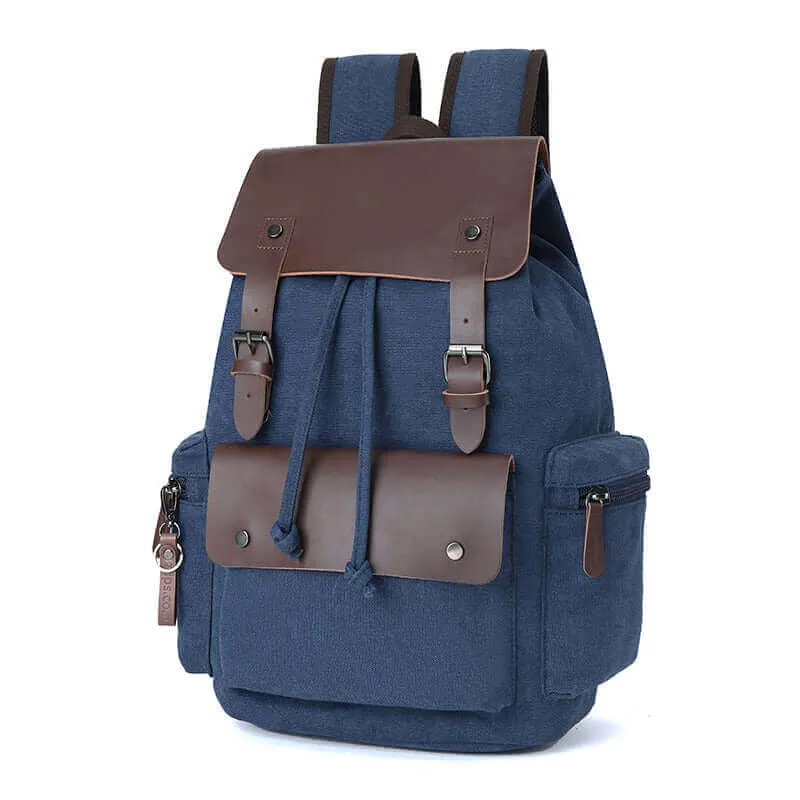 Retro Vintage Canvas Backpack 26L