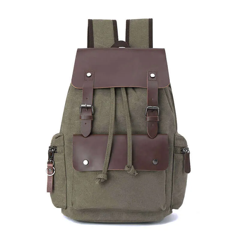 Retro Vintage Canvas Backpack 26L