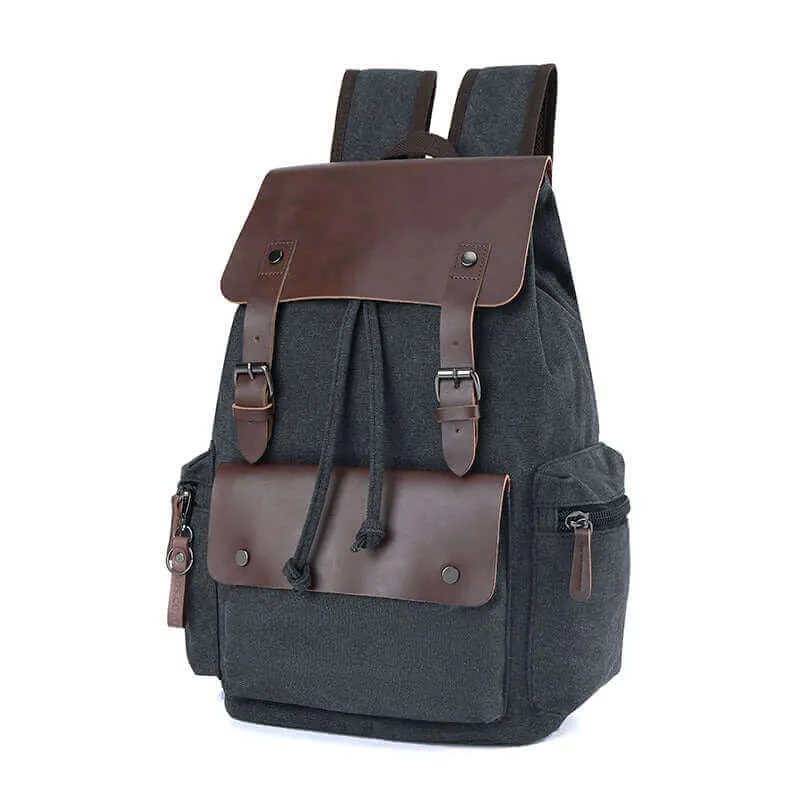 Retro Vintage Canvas Backpack 26L