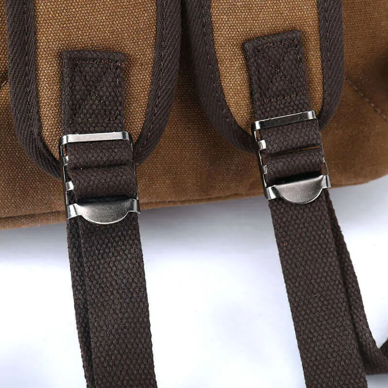 Retro Vintage Canvas Backpack 26L