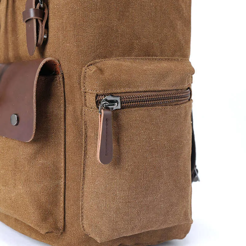 Retro Vintage Canvas Backpack 26L