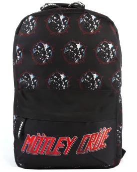 Rock Sax Motley Crue Heavy Metal Power Backpack - Black