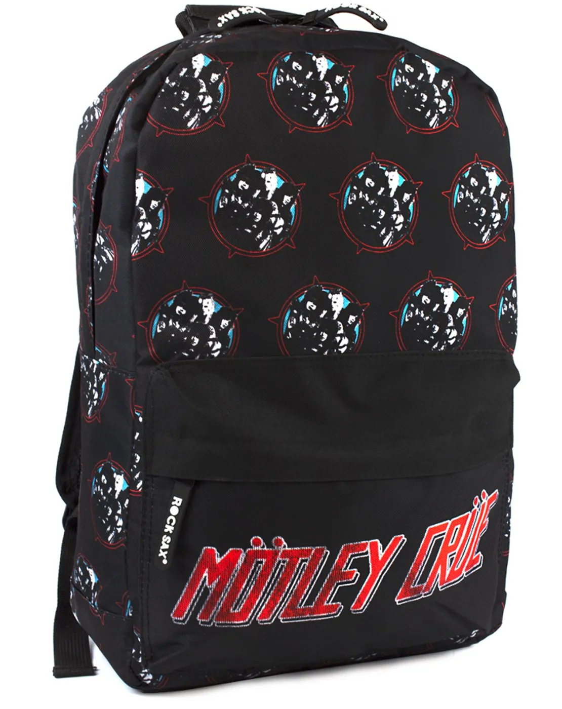 Rock Sax Motley Crue Heavy Metal Power Backpack - Black