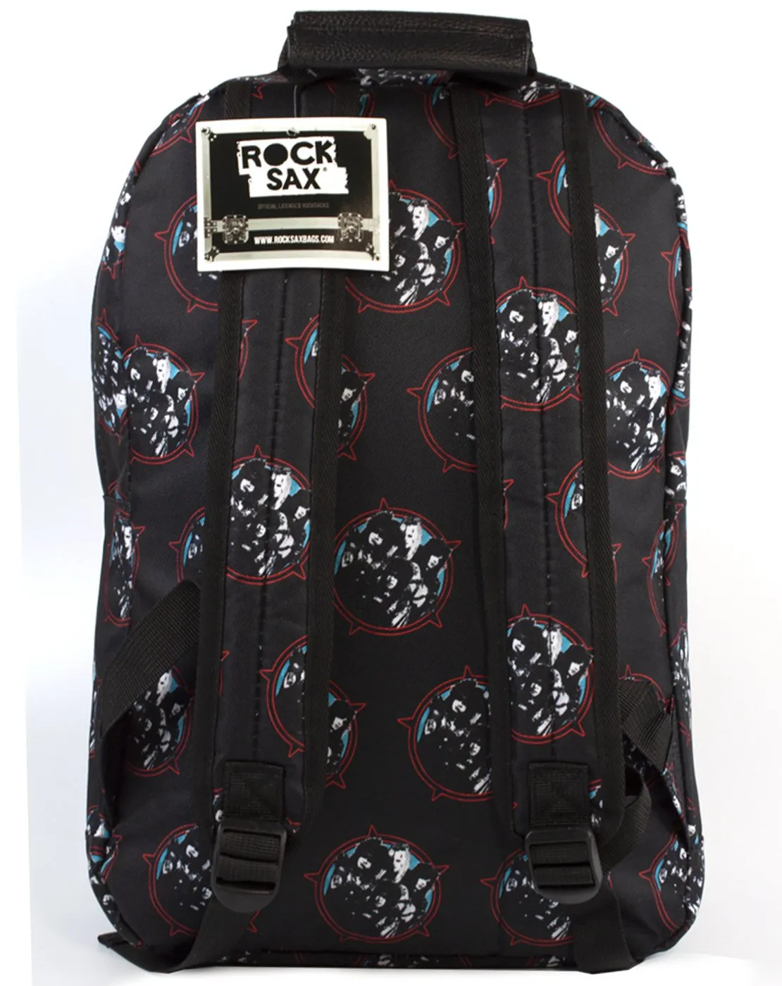 Rock Sax Motley Crue Heavy Metal Power Backpack - Black