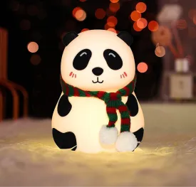 Silicon panda lamp - new touch lamp with rechargeable battery