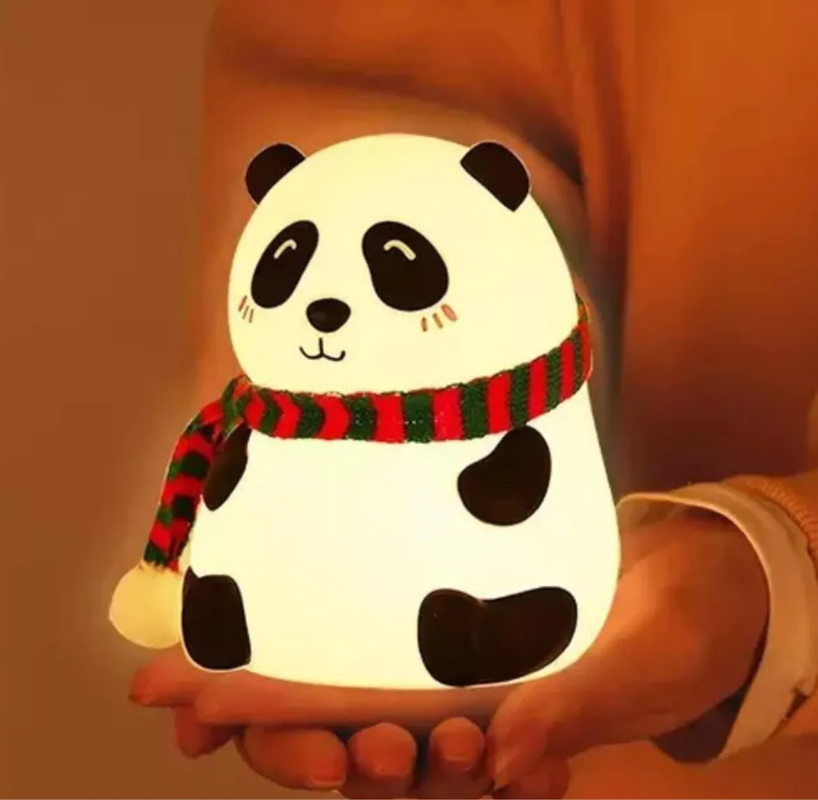 Silicon panda lamp - new touch lamp with rechargeable battery