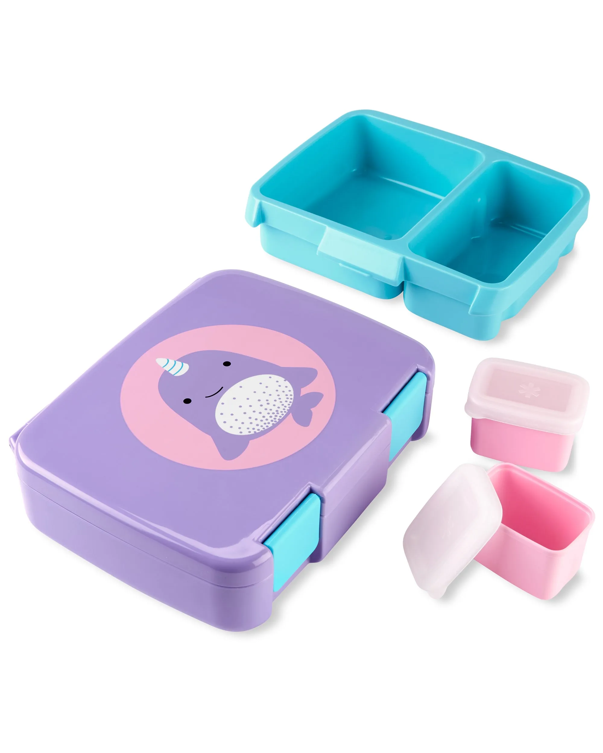 Skip Hop Zoo Bento Lunch Box - Nova Narwhal