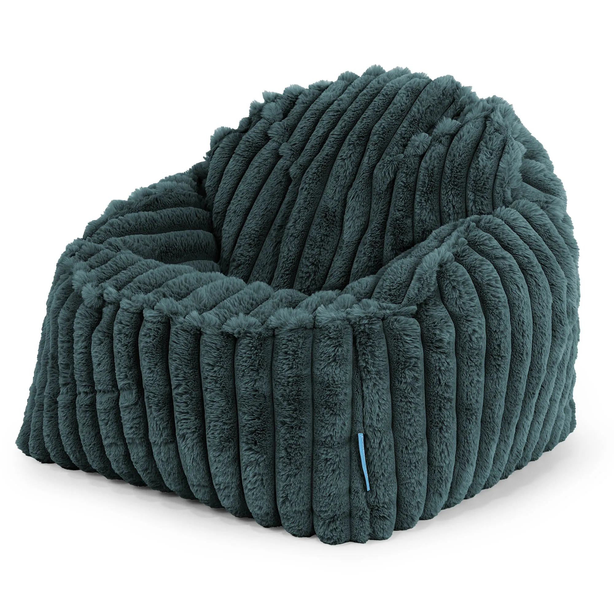 Sloucher Child's Bean Bag 2-6 yr - Ultra Plush Cord Teal