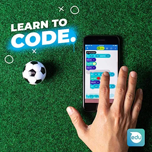 Sphero Mini Soccer: App-Controlled Robot Ball,STEM Learning & Coding Toy, Ages 8 and Up