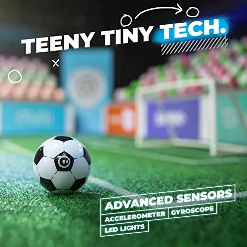 Sphero Mini Soccer: App-Controlled Robot Ball,STEM Learning & Coding Toy, Ages 8 and Up