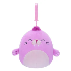 Squishmallows 3.5 Inch Plush Clip-On Pepper The Walrus