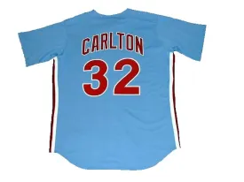 Steve Carlton Phillies Road Throwback Jersey