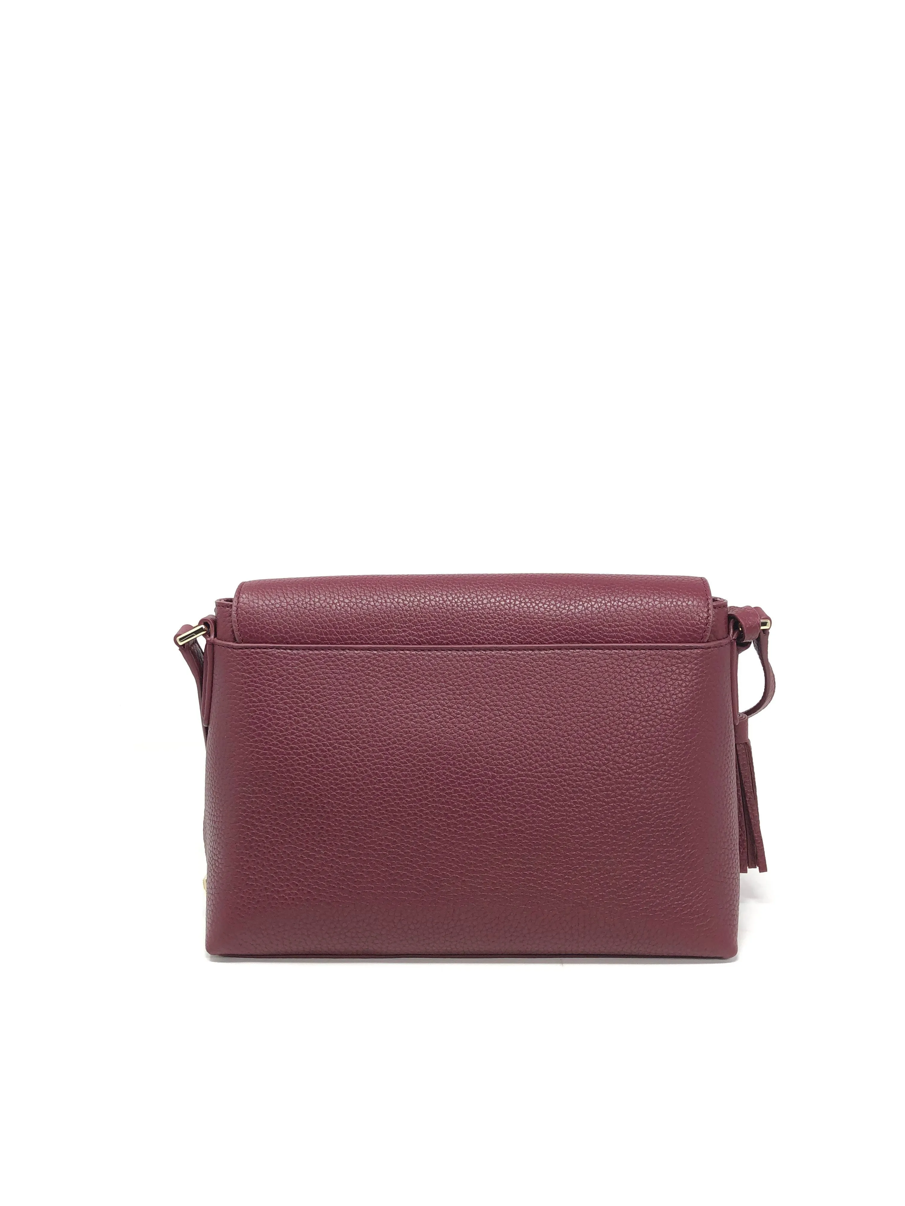 Tory Burch Imperial Garnet Thea Messenger