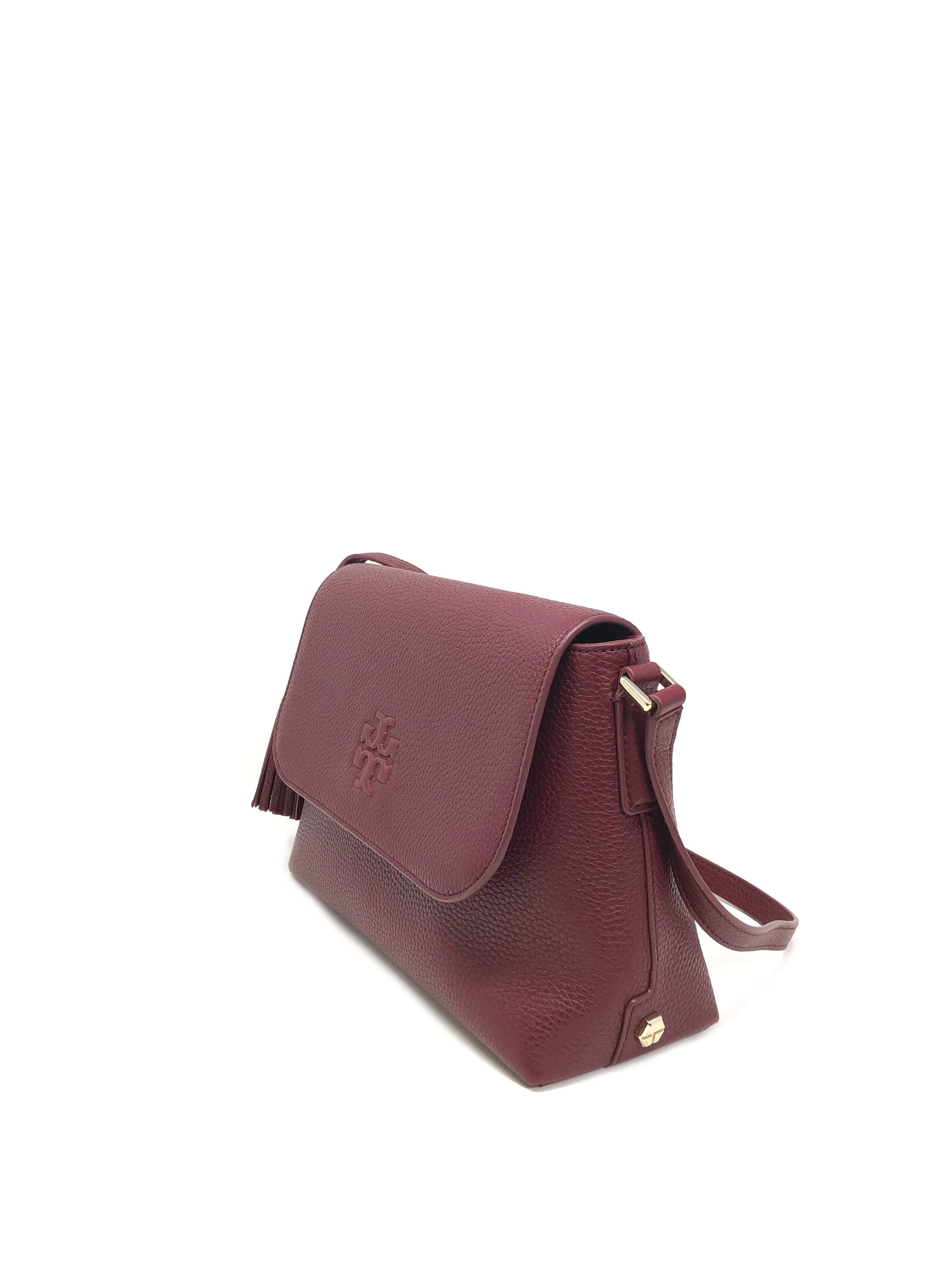 Tory Burch Imperial Garnet Thea Messenger