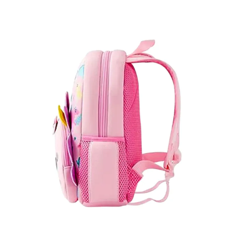 Totsafe 3D Neoprene Animal Backpack: Trixie Triceratops (Pink)