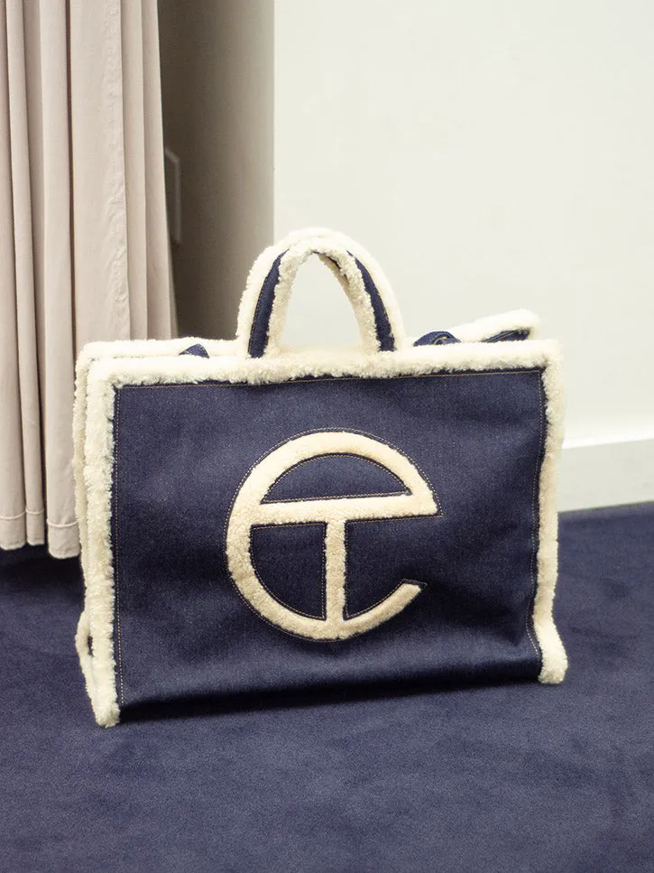 UGG x Telfar Large Shopper, Denim