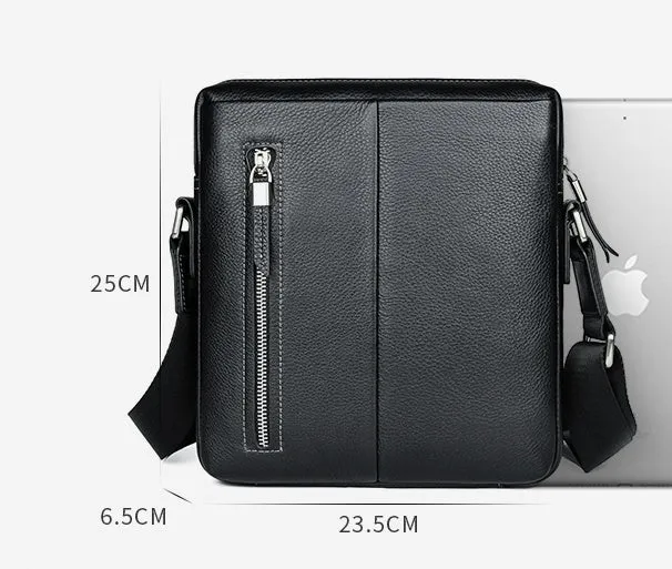 Vertical Crossbody Bag Leather Fashion Backpack