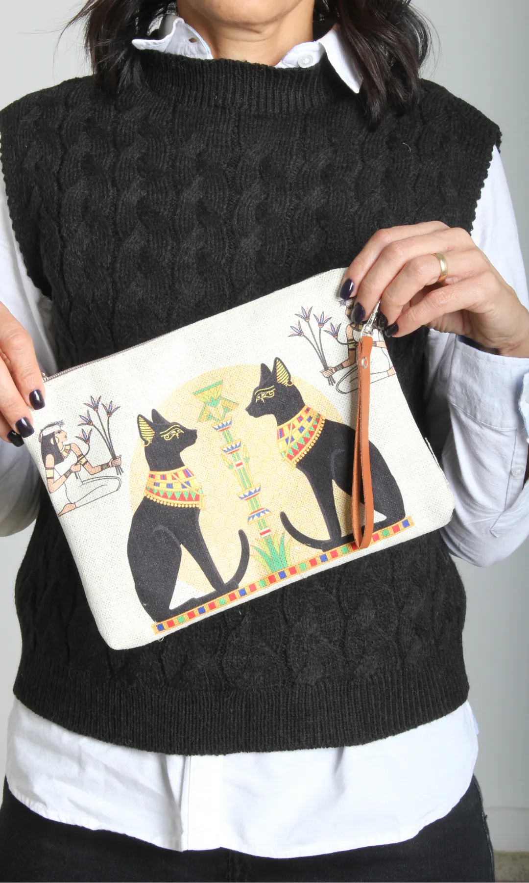 Women Pharaonic Egyptian Clutch (Bastet)