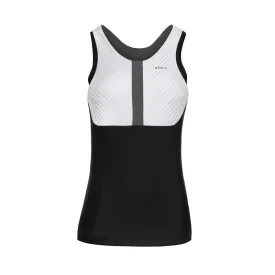 Women's Gen II Elite Aero Sleeveless Tri Top - White/Black