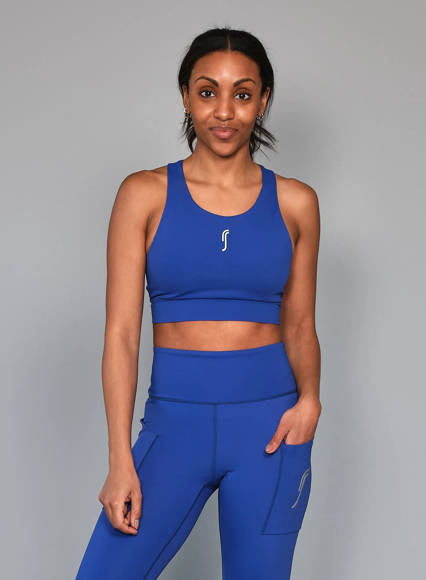 Women's Stretch Tech Sports Bra Logo